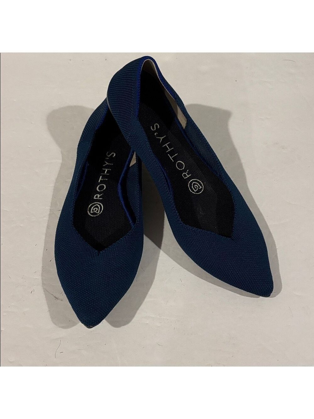 Rothy’s Blue Pointed Toe Flats - Size 6